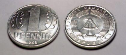 1 Pfennig 1968 DDR A