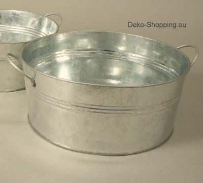 Neuheiten im Dekoshop Berlin Deko Behälter aus Zink.