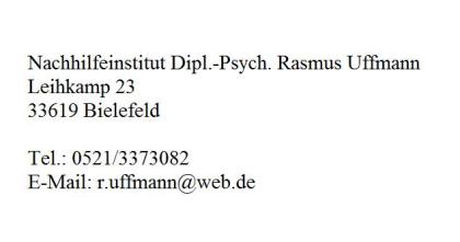 Qualifizierte Nachhilfe zu Hause Vorbereitung auf Nachprüfung Ferienkurse