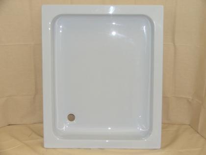 Acryl Duschwanne viereckig 90x75x15 5 grau NEU