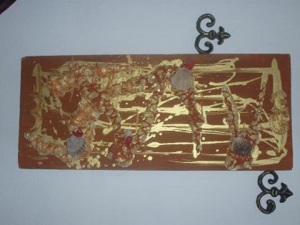 Kunstgemälde auf Holz