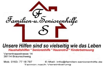 Haushaltshilfe und mehr.