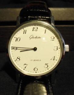 Klassische GUB Glashütte Uhr CLASSIC GENT Uhr v. 1990
