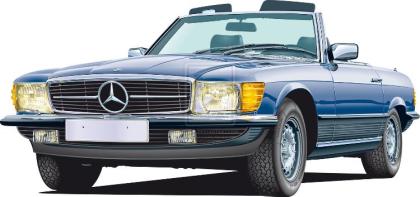 Mercedes 107 SL SLC 1971-1989 Werkstatt Reparaturanleitung Service CD - ALLE D