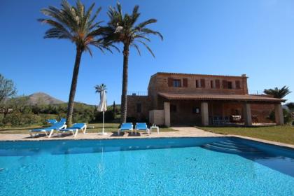 Private Finca mit großem Pool Internet Meerblick luxuriöses Ferienhaus Mallo