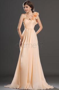 Chiffon Außen elegantes luxuriöses Ballkleid - Dameo. de