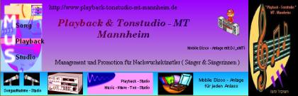 Tonstudio für Nachwuchstalente Schlager / Band