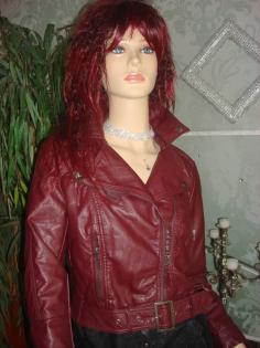 Lederjacke in Gr. 38 von H M