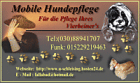 Sie haben Sorgen bei der Pflege Ihrer Vierbeiner .