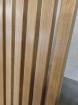 EICHENLAMELLEN FÜR WAND AUF MDF-PLATTE LEIMHOLZPLATTEN AUS EICHENHOLZ 40x30mm